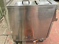 Dubbele professionele gasfriteuse – rvs – 2 × 15 l – mobiel - afbeelding 3 van  11