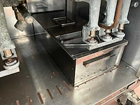 Dubbele professionele gasfriteuse – rvs – 2 × 15 l – mobiel - afbeelding 10 van  11