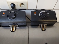 Dubbele rvs friteuse tristar - afbeelding 4 van  4