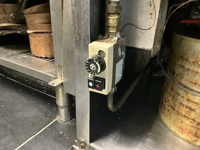 Dubbele rvs gasfriteuse - afbeelding 5 van  5