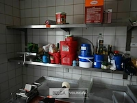 Dubbele rvs muurrek (zonder inhoud) 2x-200x30 - afbeelding 1 van  4