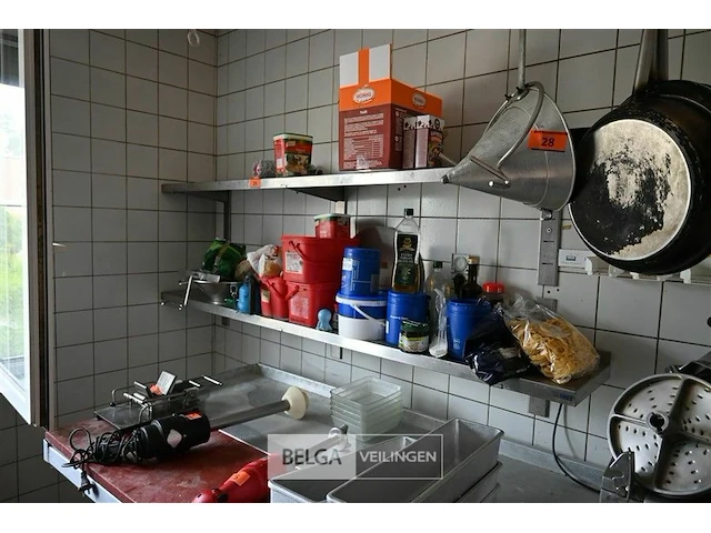 Dubbele rvs muurrek (zonder inhoud) 2x-200x30 - afbeelding 3 van  4