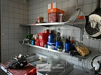 Dubbele rvs muurrek (zonder inhoud) 2x-200x30 - afbeelding 3 van  4