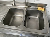 Dubbele rvs spoelbak - afbeelding 4 van  4