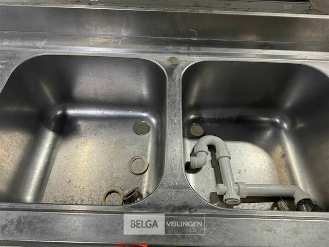 Dubbele rvs spoelbak - afbeelding 5 van  5