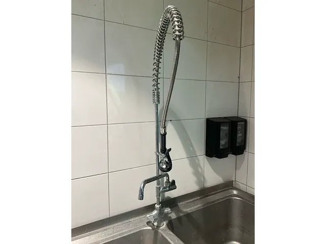 Dubbele rvs spoeltafel franke - afbeelding 3 van  3