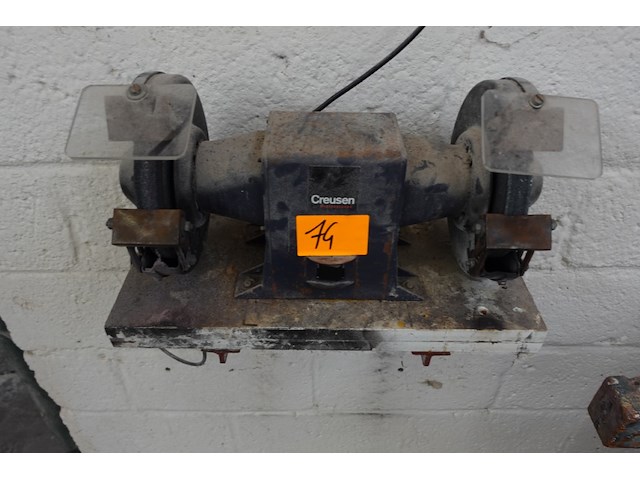 Dubbele slijpmolen creusen - afbeelding 1 van  2