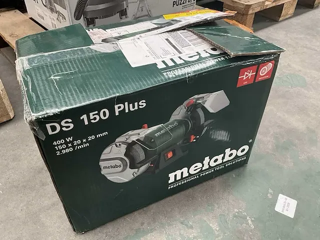 Dubbele slijpmolen metabo ds 150 plus - afbeelding 5 van  5