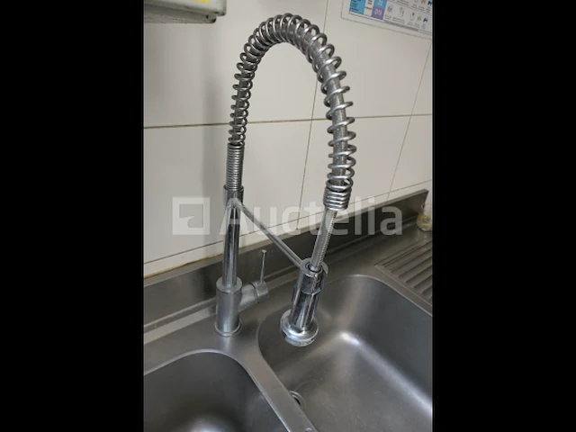 Dubbele spoelbak met ilsa kranen - afbeelding 2 van  13