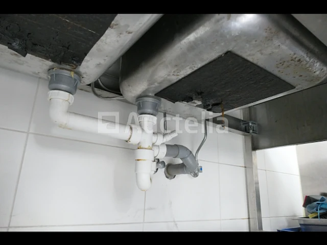 Dubbele spoelbak met ilsa kranen - afbeelding 3 van  13