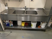 Dubbele spoelbak - afbeelding 1 van  4