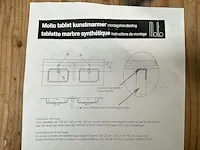 Dubbele wastafel molto - afbeelding 3 van  6