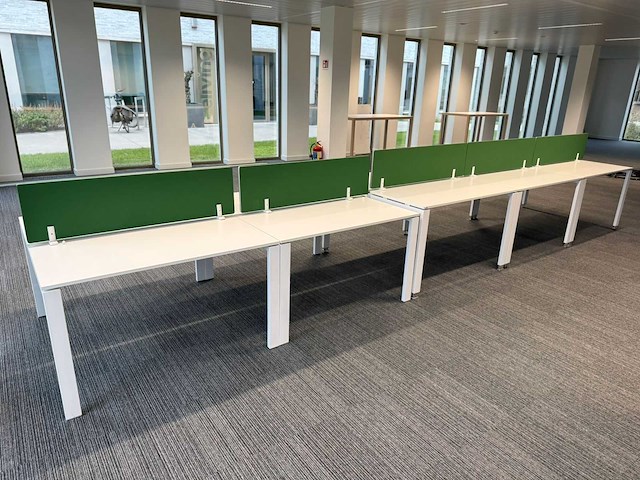 Dubbele workbench - bureau (5x) - afbeelding 4 van  9