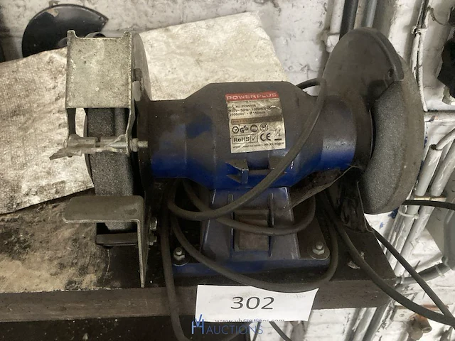 Dubbelkopse slijpmolen powerplus - afbeelding 1 van  3