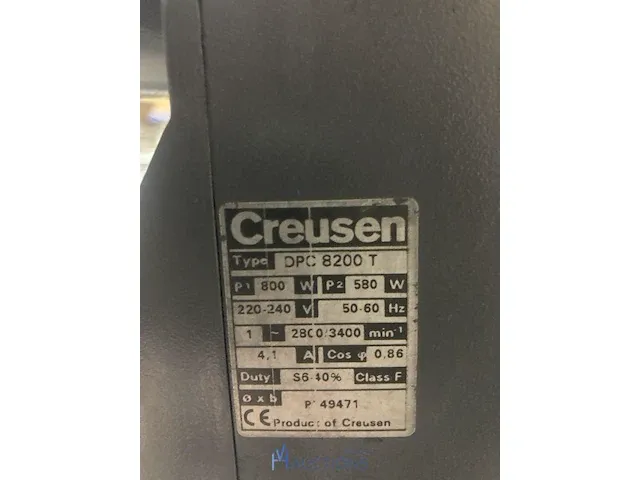 Dubbelkopseslijpmolen creusen - afbeelding 5 van  5