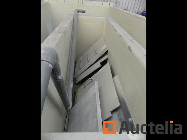 Dubbelwandig polyprop dompelen bak - afbeelding 2 van  3