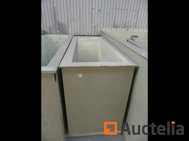 Dubbelwandig polyprop dompelen bak - afbeelding 2 van  3