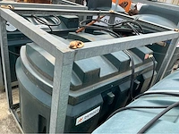Dubbelwandige hdpe dieseltank met pomp - afbeelding 1 van  6