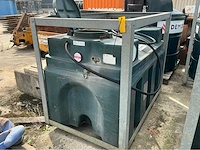 Dubbelwandige hdpe dieseltank met pomp - afbeelding 2 van  5