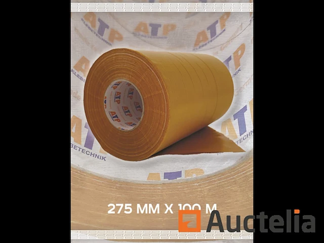 Dubbelzijdig plakband, geel atp klebetechnik (60 stuks ) - afbeelding 1 van  12