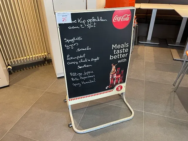 Dubbelzijdig stoepbord - afbeelding 1 van  3