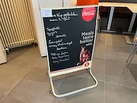 Dubbelzijdig stoepbord - afbeelding 1 van  3