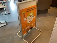 Dubbelzijdig stoepbord - afbeelding 2 van  3
