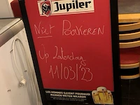 Dubbelzijdig stoepbord - afbeelding 1 van  2