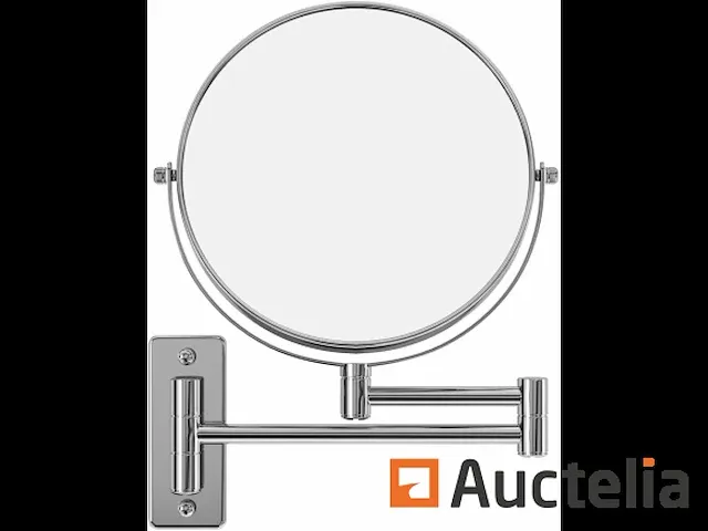 Dubbelzijdig wand spiegel, make-upspiegel - afbeelding 5 van  8