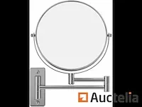 Dubbelzijdig wand spiegel, make-upspiegel - afbeelding 5 van  8