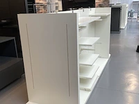 Dubbelzijdig wit etalagemeubel - afbeelding 3 van  3