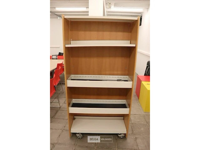 Dubbelzijdige boekenkas - afbeelding 1 van  3