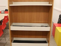 Dubbelzijdige boekenkas - afbeelding 1 van  3
