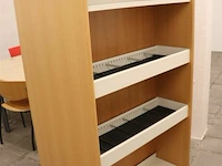 Dubbelzijdige boekenkas - afbeelding 2 van  3