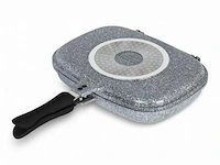 Dubbelzijdige grillpan - afbeelding 1 van  6