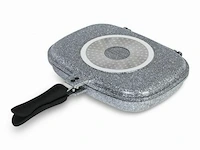 Dubbelzijdige grillpan - afbeelding 1 van  6