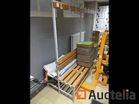 Dubbelzijdige kleedkamerbank - afbeelding 3 van  4