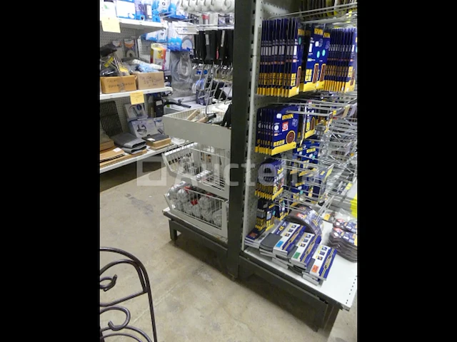 Dubbelzijdige modulaire metalen rekken - afbeelding 7 van  8