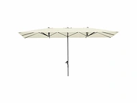 Dubbelzijdige parasol, 451 x 264 cm parasol met slingersysteem - afbeelding 3 van  6