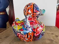 Duck graffiti h24,5cm - afbeelding 2 van  2