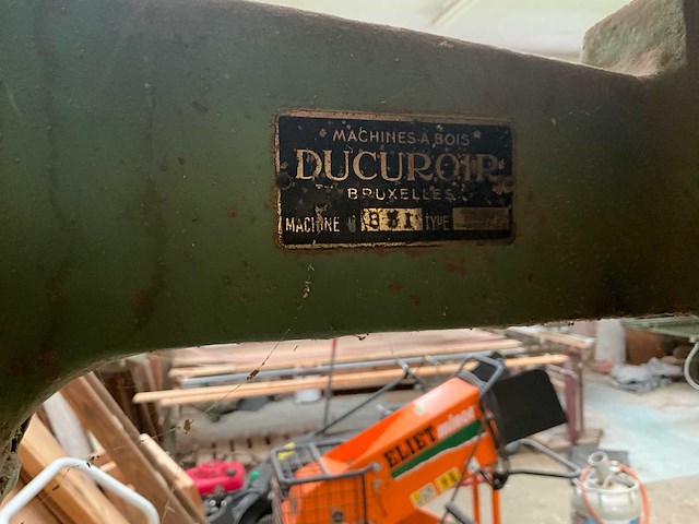 Ducuroir 831 lintzaagmachine - afbeelding 8 van  12