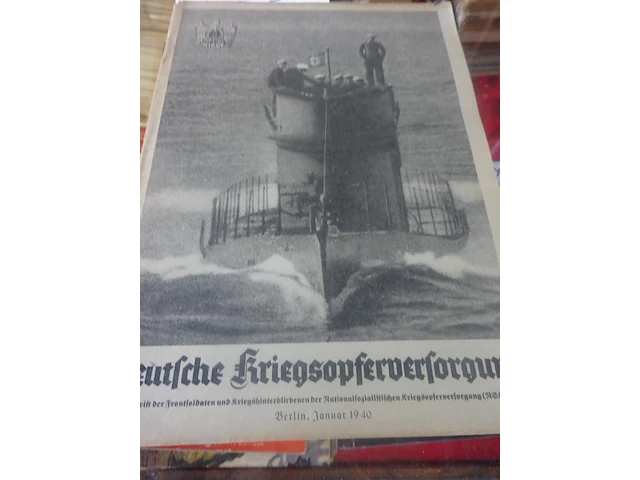 Duits maandblad nskov jan 1940 - afbeelding 1 van  2