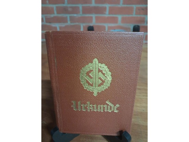 Duits oorkunde boekje - afbeelding 1 van  4