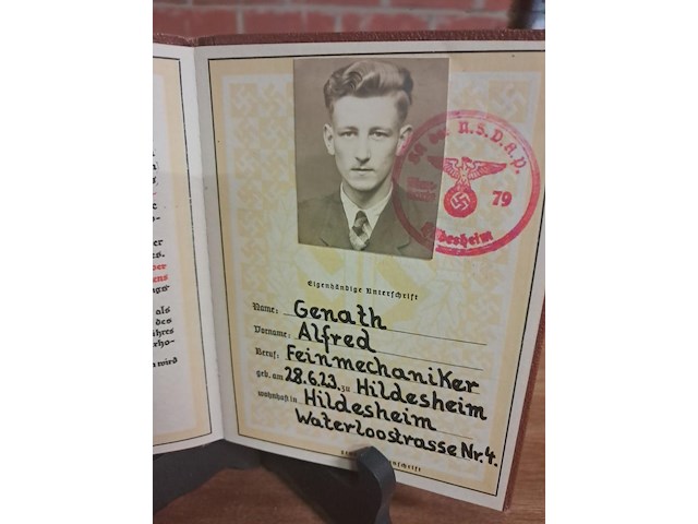 Duits oorkunde boekje - afbeelding 3 van  4