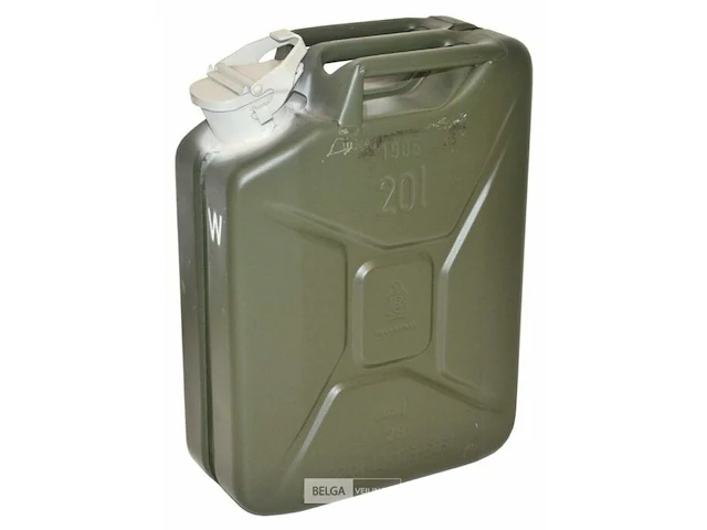 Duitse bundeswehr 20l water jerrycan, legergroen - afbeelding 1 van  1