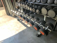 Dumbellset - 4;6;8;12;14;18;20;22;24;28;30kg - power station - afbeelding 2 van  7