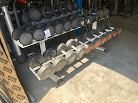 Dumbellset - 4;6;8;12;14;18;20;22;24;28;30kg - power station - afbeelding 3 van  7