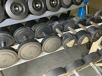 Dumbellset - 4;6;8;12;14;18;20;22;24;28;30kg - power station - afbeelding 5 van  7