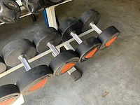 Dumbellset - 4;6;8;12;14;18;20;22;24;28;30kg - power station - afbeelding 7 van  7