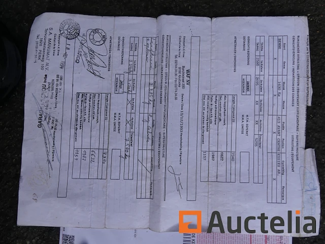 Dump vrachtwagen renault 40 abe 4 (2006-329.446 km) - afbeelding 26 van  33